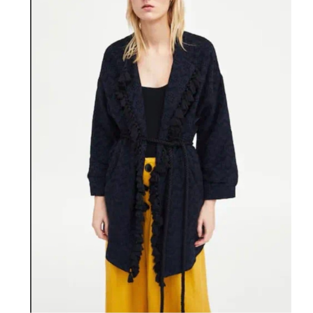 Jacquard Kimono